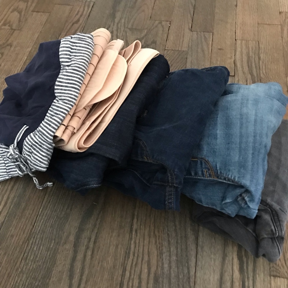 Maternity Jeans Bundle Gap & Target Size 8 & 30
